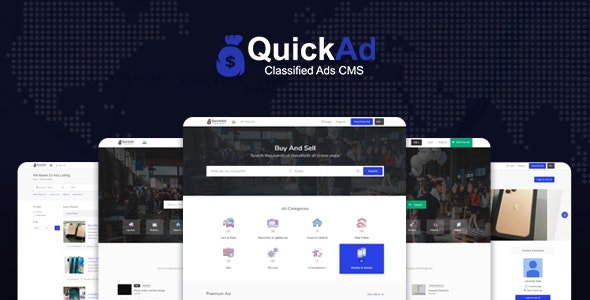 Quickad Classified Ads Php Script CMS